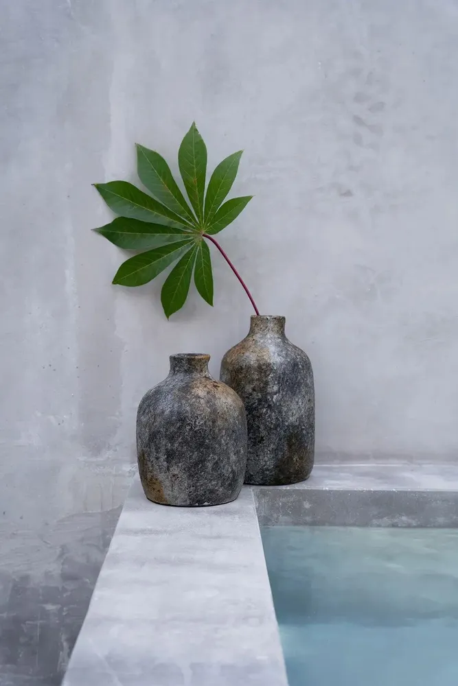 Vases - The Classy Vase - Antique Grey - S - BAZAR BIZAR LIVING