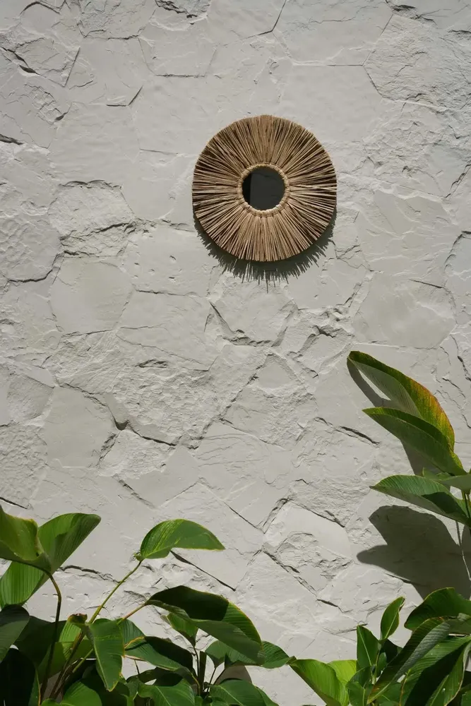 Miroirs - Le Miroir Alang Alang - Naturel - S - BAZAR BIZAR LIVING