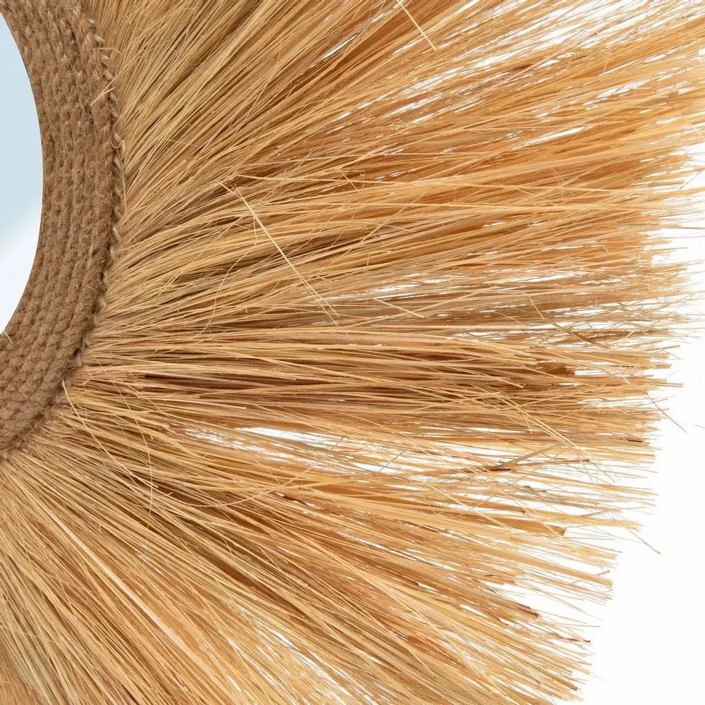 Miroirs - Le Miroir Madras - Naturel - M - BAZAR BIZAR LIVING