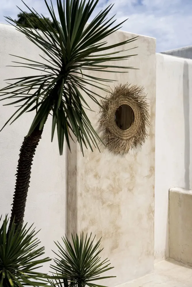 Mirrors - The Rotan Mirror - Natural - M - BAZAR BIZAR LIVING