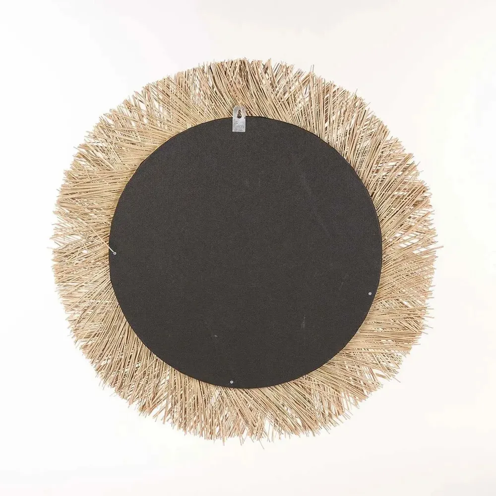 Mirrors - The Rotan Mirror - Natural - M - BAZAR BIZAR LIVING