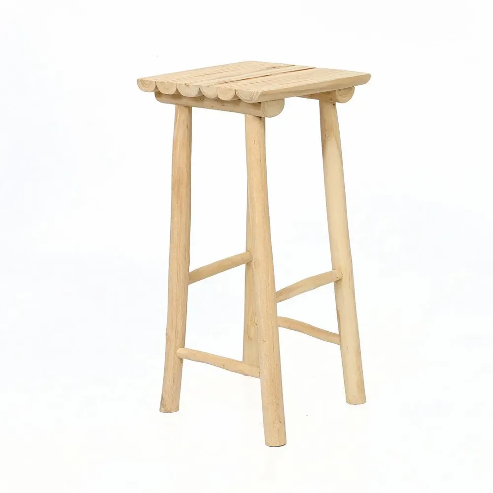 Stools - The Island Bar Stool - Natural - BAZAR BIZAR LIVING