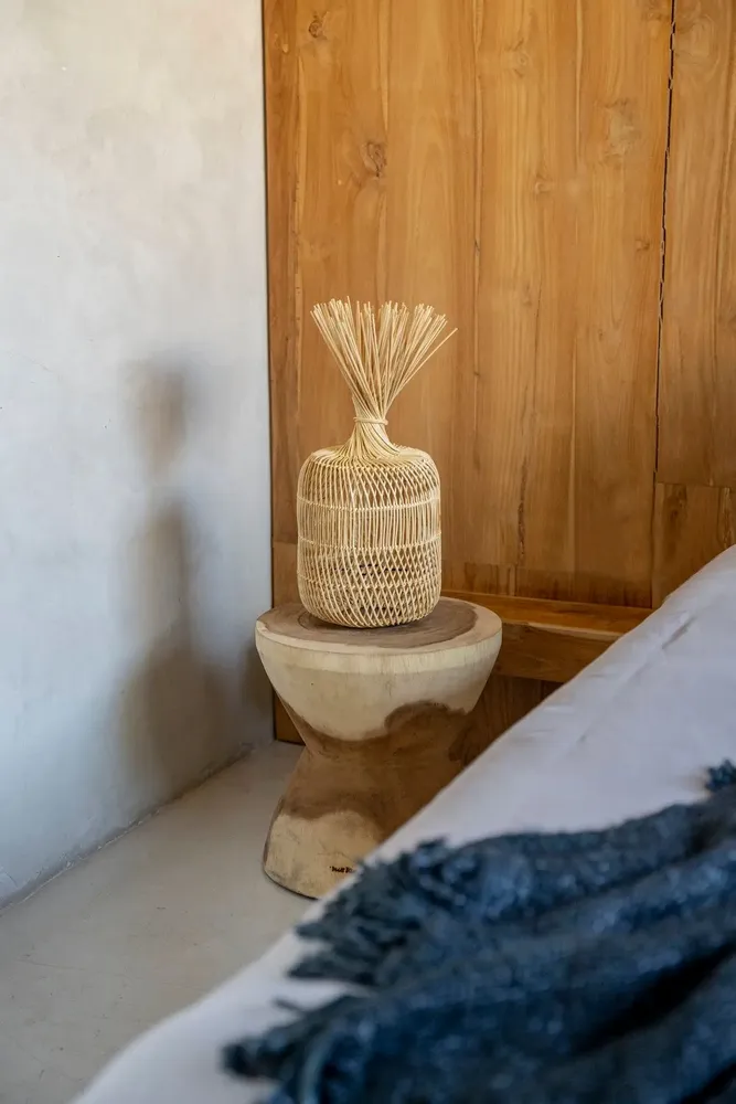 Stools - The Kona Stool - Natural - BAZAR BIZAR LIVING
