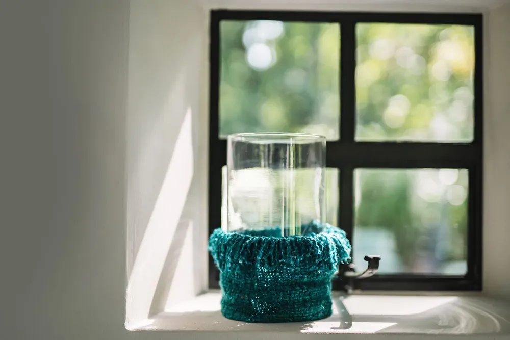 Candlesticks and candle holders - The Oh My Gee Candle Holder - Aqua - XXL - BAZAR BIZAR LIVING