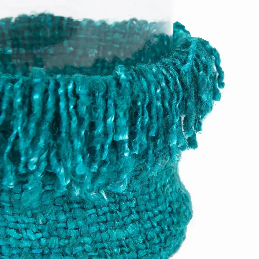 Candlesticks and candle holders - The Oh My Gee Candle Holder - Aqua - XXL - BAZAR BIZAR LIVING