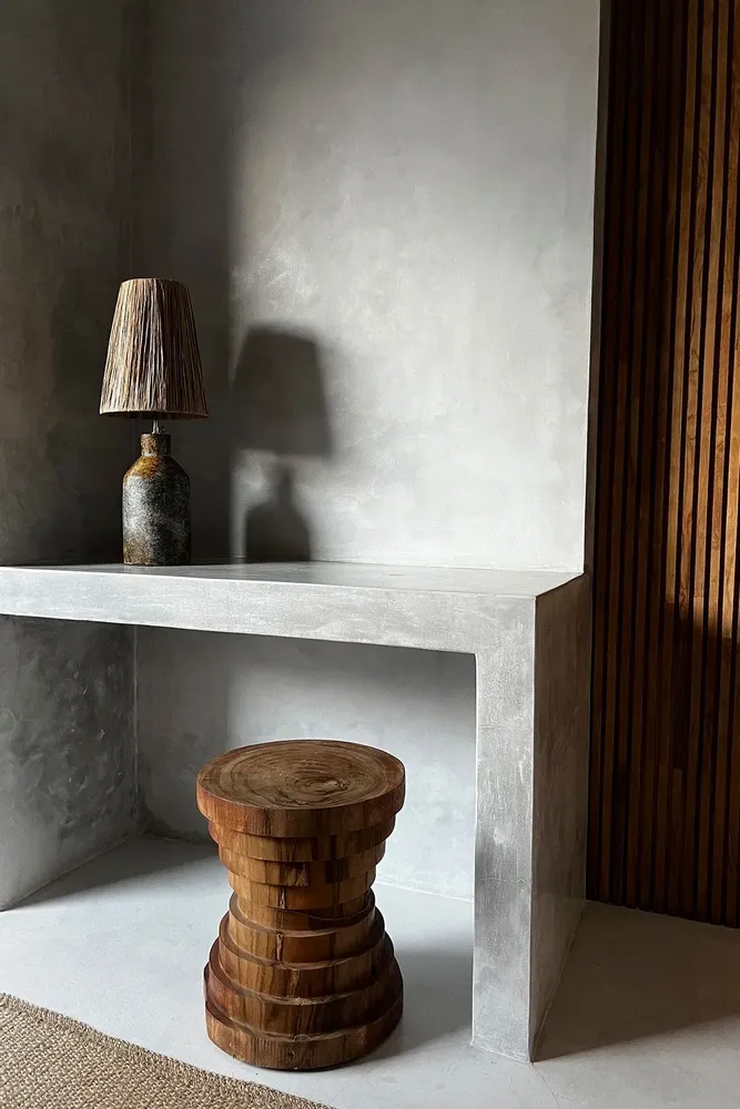 Stools - The Mazu Stool - Natural - BAZAR BIZAR LIVING