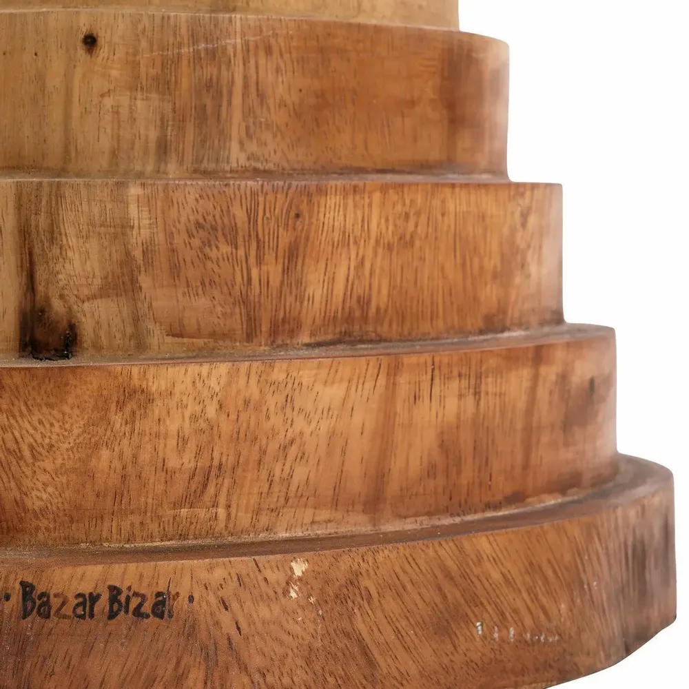 Stools - The Mazu Stool - Natural - BAZAR BIZAR LIVING