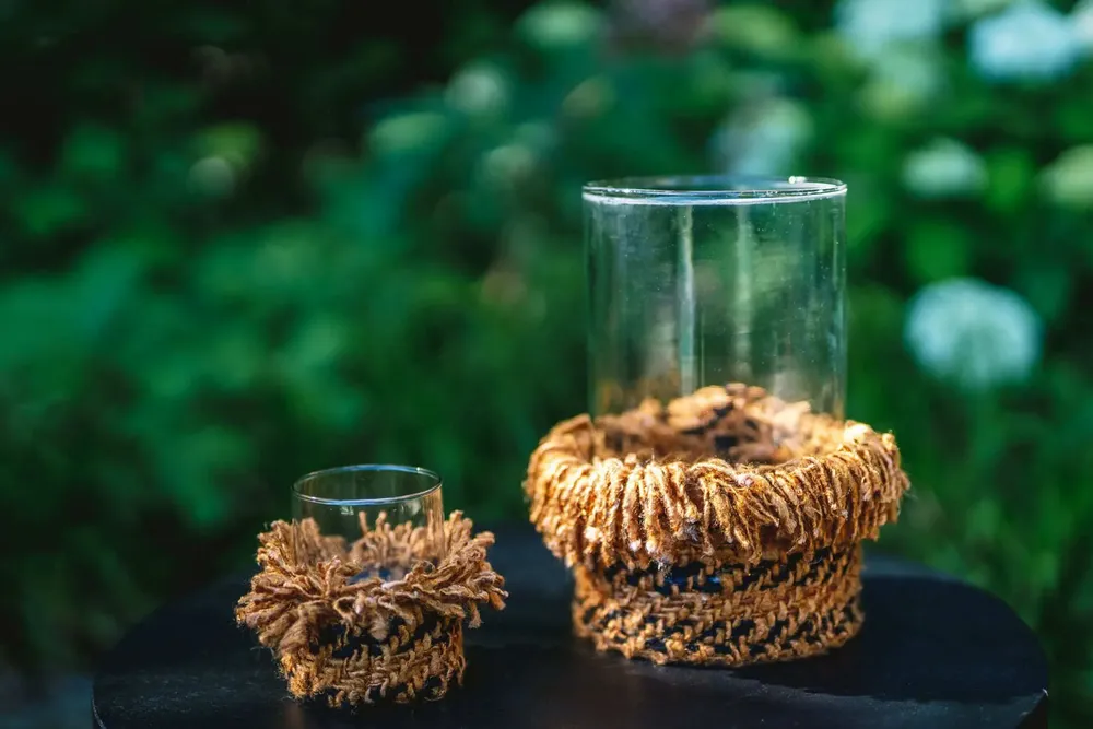 Candlesticks and candle holders - The Oh My Gee Candle Holder - Cinnamon Black - XXL - BAZAR BIZAR LIVING