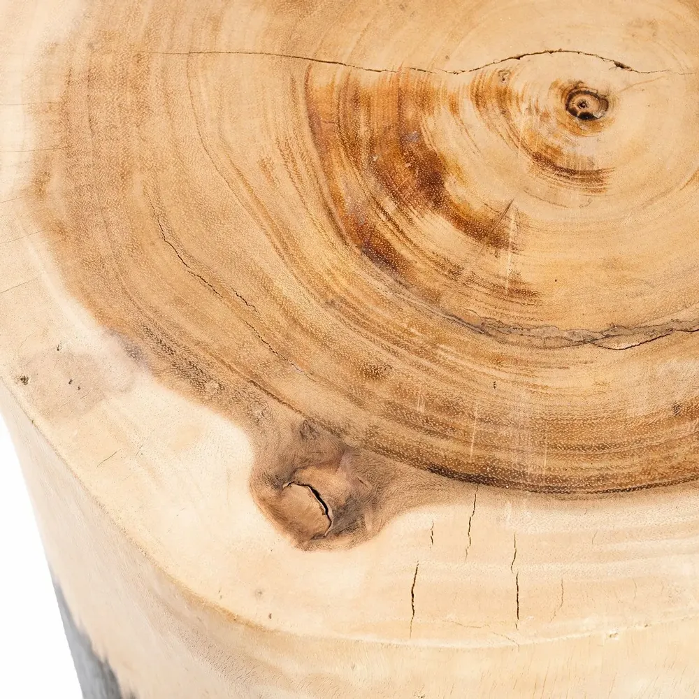 Tabourets - Le Tabouret Morocho - Noir Naturel - BAZAR BIZAR LIVING