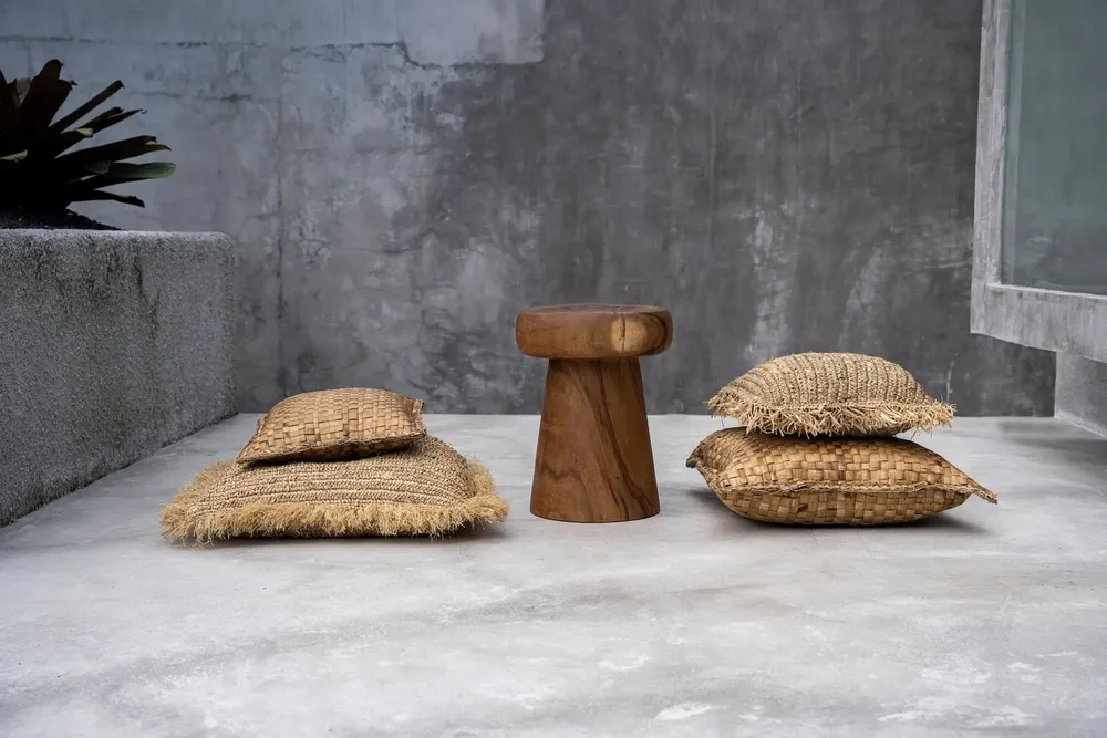Tabourets - Le Tabouret Mushroom - Naturel - BAZAR BIZAR LIVING