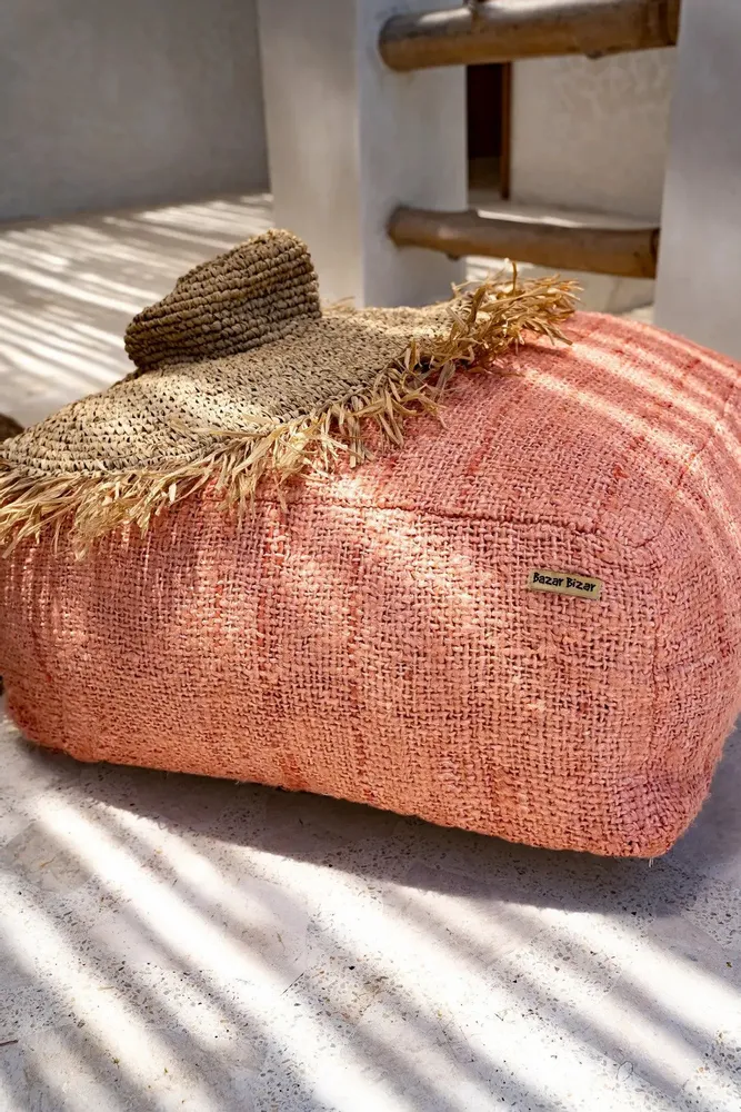 Poufs - Le Pouf Oh My Gee - Rose Saumon - BAZAR BIZAR LIVING
