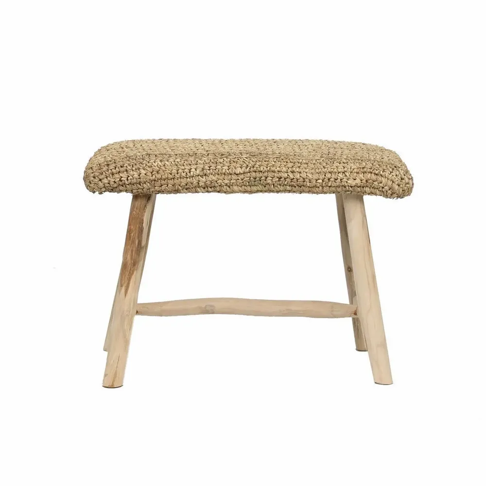Bancs - Le Banc En Raphia - Naturel - BAZAR BIZAR LIVING