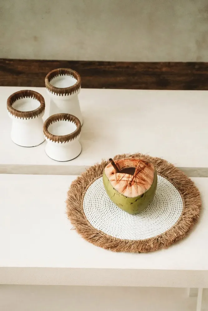 Candlesticks and candle holders - The Pretty Candle Holder - White Natural - L - BAZAR BIZAR LIVING