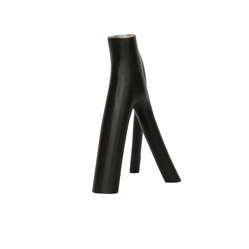 Bougeoirs et photophores  - Le Bougeoir Triple Twig - Noir - BAZAR BIZAR LIVING