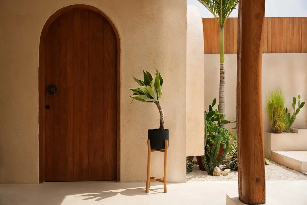 Flower pots - The Charcoal High - Black Natural - L - BAZAR BIZAR LIVING