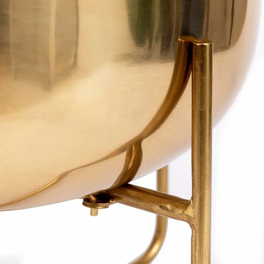 Vases - La Jardinière En Laiton Sur Pied - Laiton - XL - BAZAR BIZAR LIVING