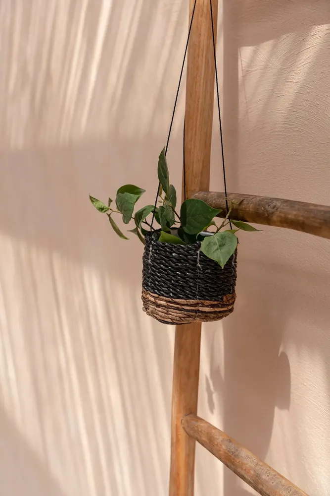 Flower pots - The Banana Plant Hanger - Natural Black - S - BAZAR BIZAR LIVING