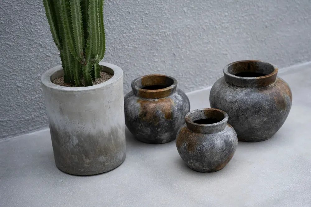 Vases - Le Vase Funky - Gris Antique - M - BAZAR BIZAR LIVING