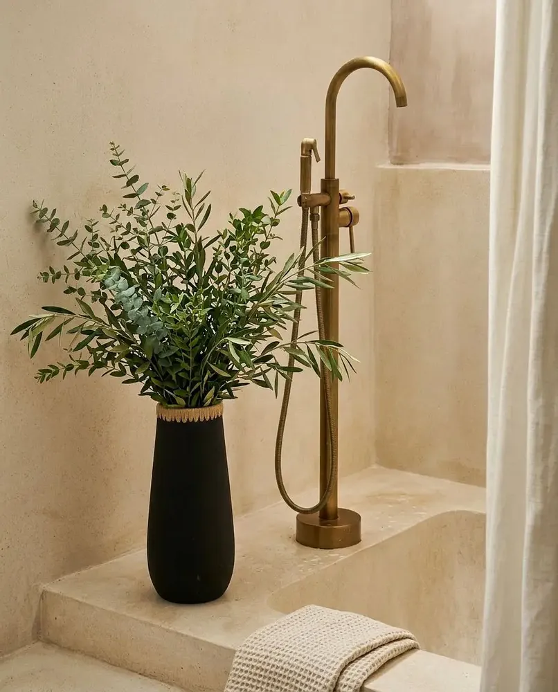 Vases - Le Vase Sneaky - Noir Naturel - L - BAZAR BIZAR LIVING