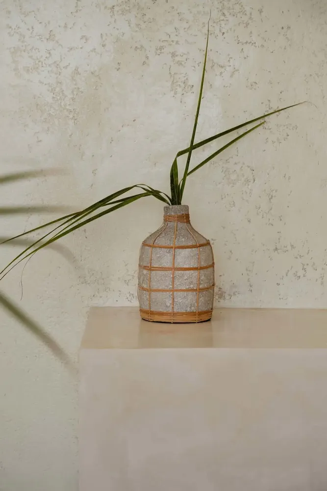Vases - The Whoopy Vase - Concrete Natural - L - BAZAR BIZAR LIVING