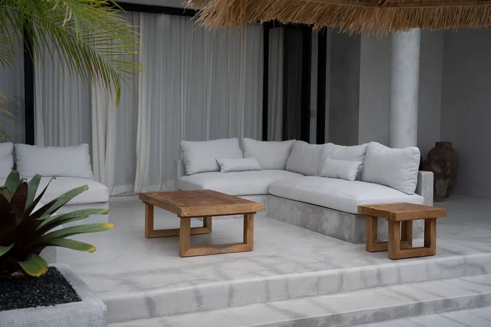 Coffee tables - The Reclaimed Teak Coffee Table - Natural - BAZAR BIZAR LIVING