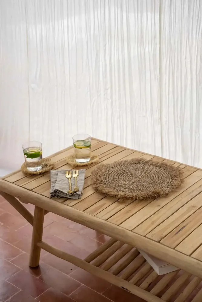 Coffee tables - The Tulum Coffee Table - Natural - BAZAR BIZAR LIVING