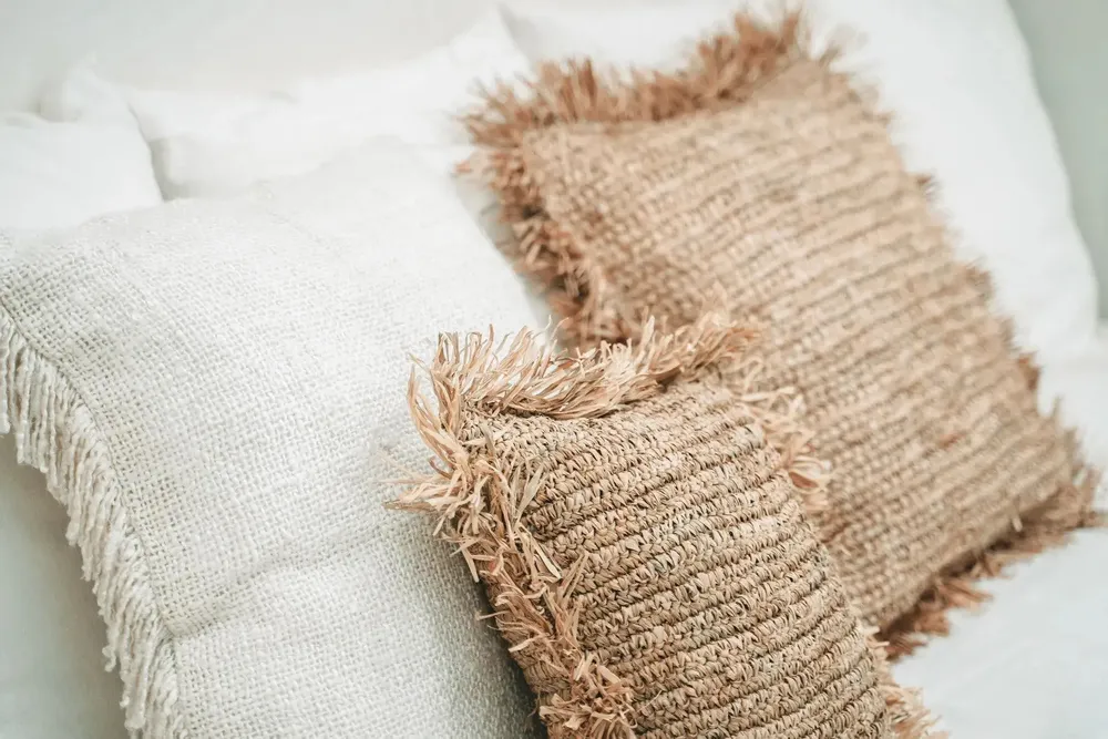 Cushions - The Oh My Gee Cushion Cover - Cream - 60x60 - BAZAR BIZAR LIVING