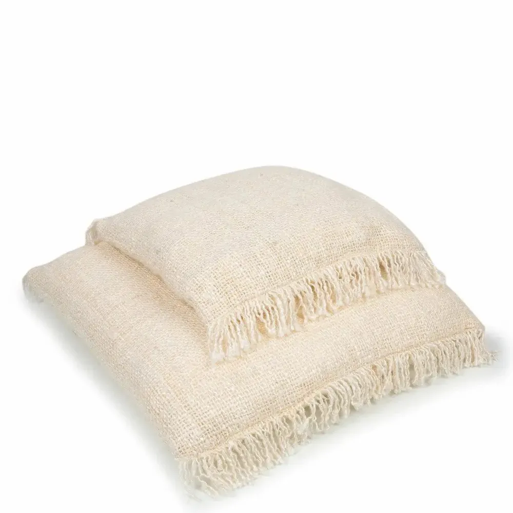 Cushions - The Oh My Gee Cushion Cover - Cream - 60x60 - BAZAR BIZAR LIVING