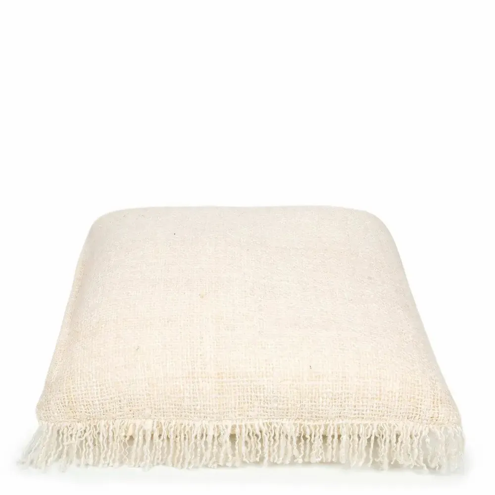 Cushions - The Oh My Gee Cushion Cover - Cream - 60x60 - BAZAR BIZAR LIVING