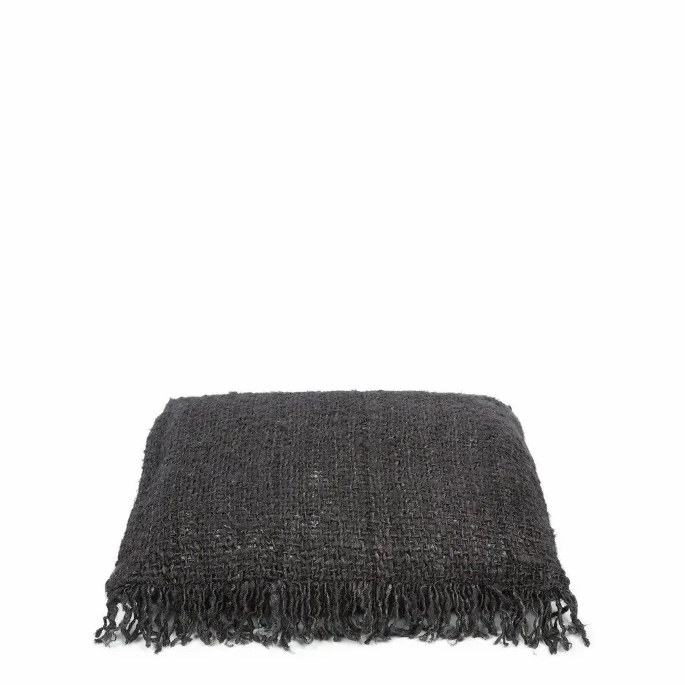 Cushions - The Oh My Gee Cushion Cover - Black Navy - 40x40 - BAZAR BIZAR LIVING