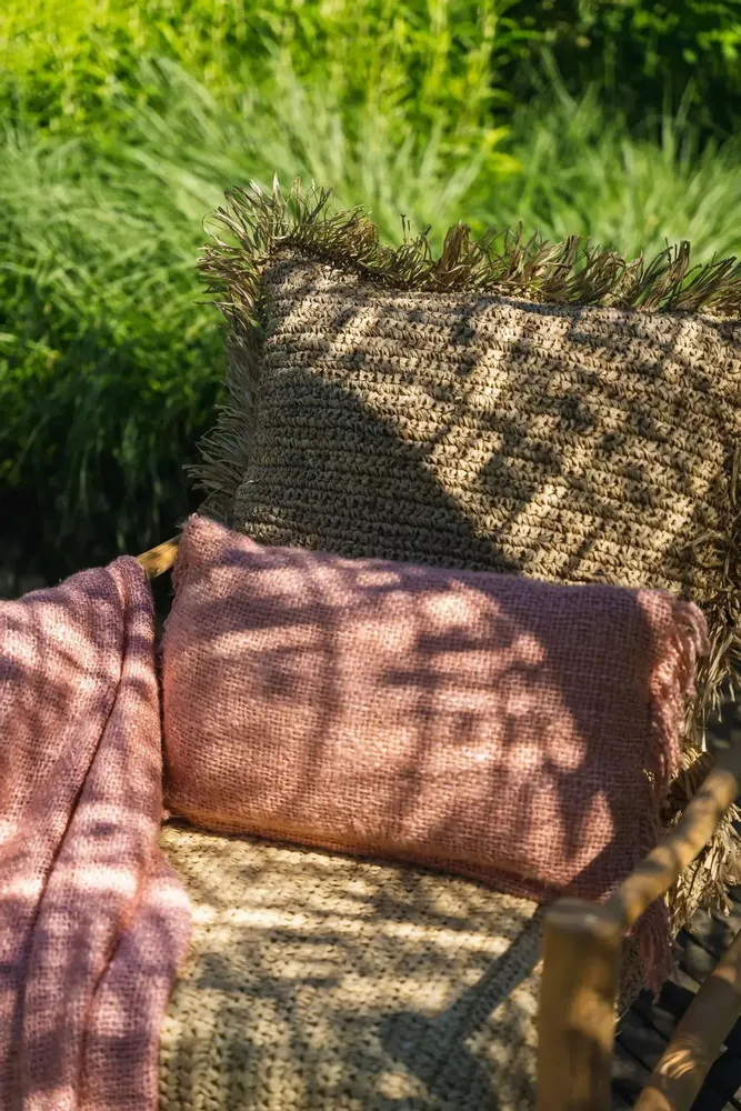 Coussins - La Housse De Coussin Oh My Gee - Rose Saumon - 30x50 - BAZAR BIZAR LIVING