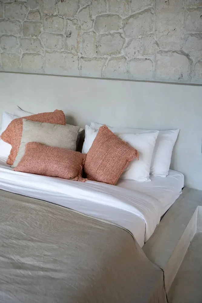 Coussins - La Housse De Coussin Oh My Gee - Rose Saumon - 30x50 - BAZAR BIZAR LIVING