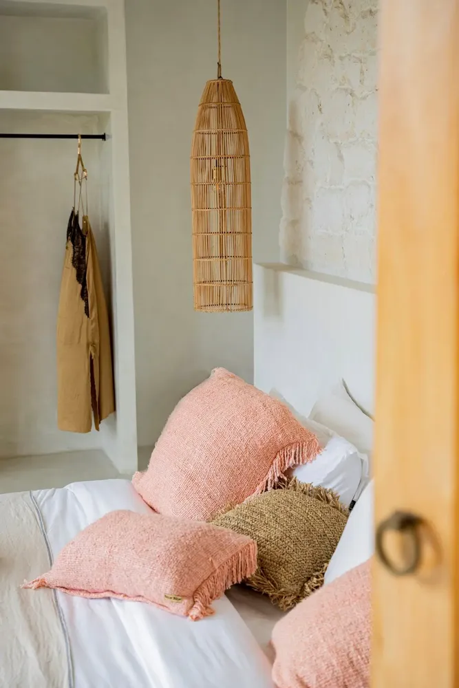 Cushions - The Oh My Gee Cushion Cover - Salmon Pink - 60x60 - BAZAR BIZAR LIVING