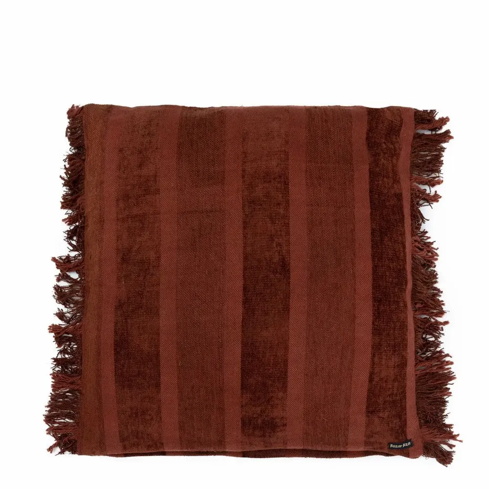 Cushions - The Oh My Gee Cushion Cover - Burgundy Velvet - 60x60 - BAZAR BIZAR LIVING