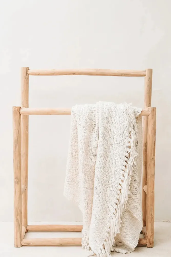 Plaids - Le S'il Vous Plaid - Crème - BAZAR BIZAR LIVING