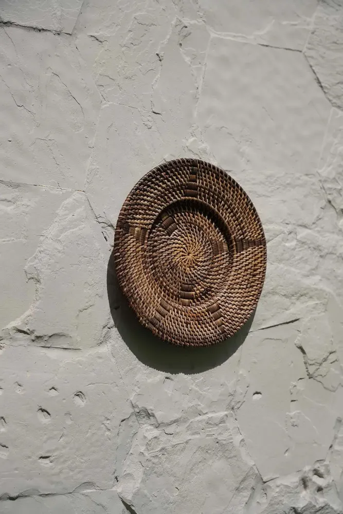Other wall decoration - The Jasmine Plate - Brown - M - BAZAR BIZAR LIVING