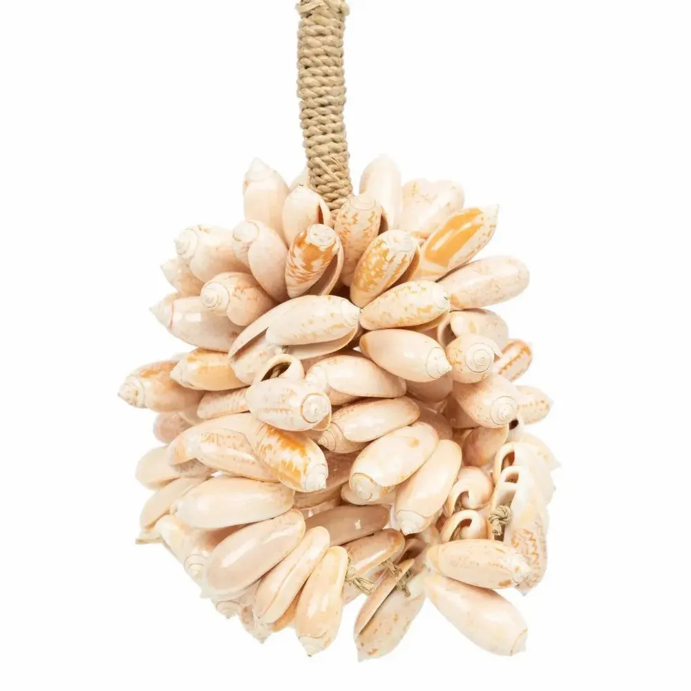 Objets de décoration - Le Pompon Coquillage Rose - BAZAR BIZAR LIVING