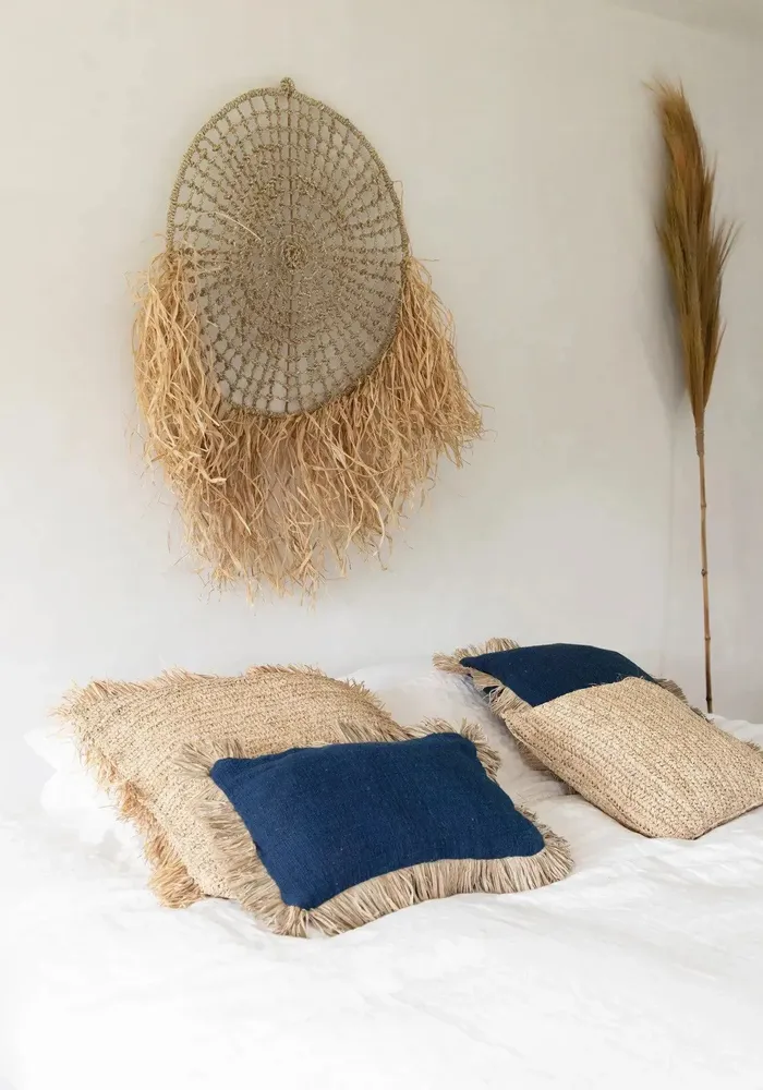 Autres décorations murales - L'Attrape-Rêves Raffia - Naturel - BAZAR BIZAR LIVING