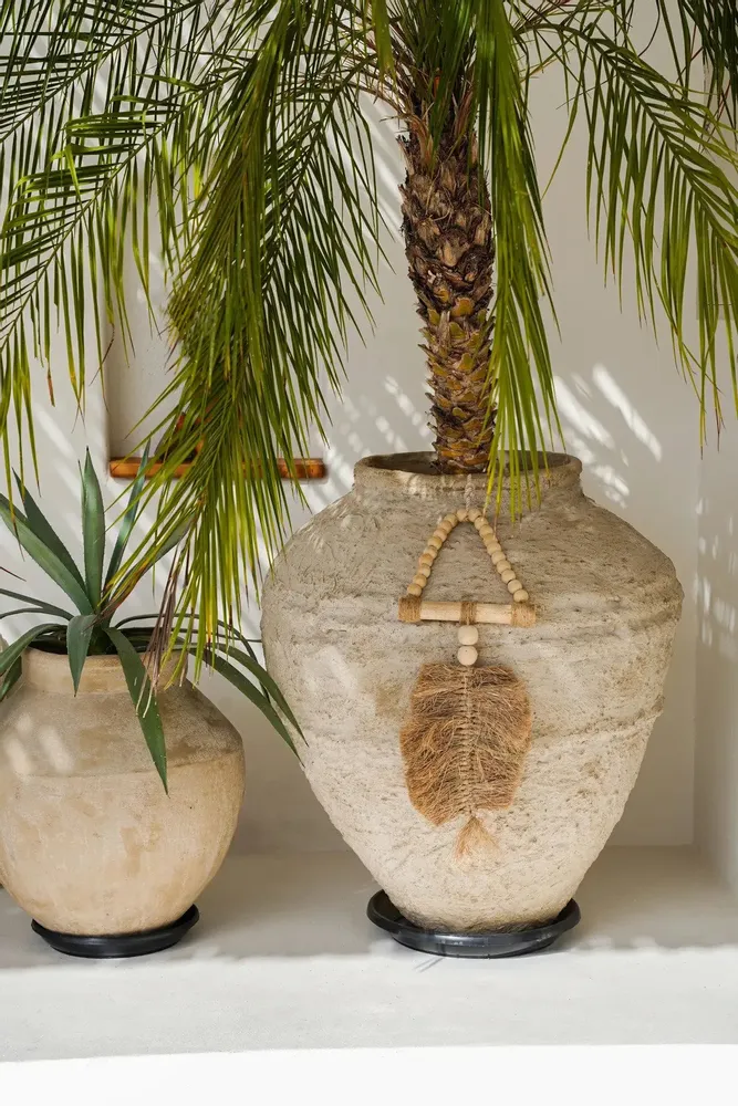 Objets de décoration - Le Raffia Triangle - BAZAR BIZAR LIVING