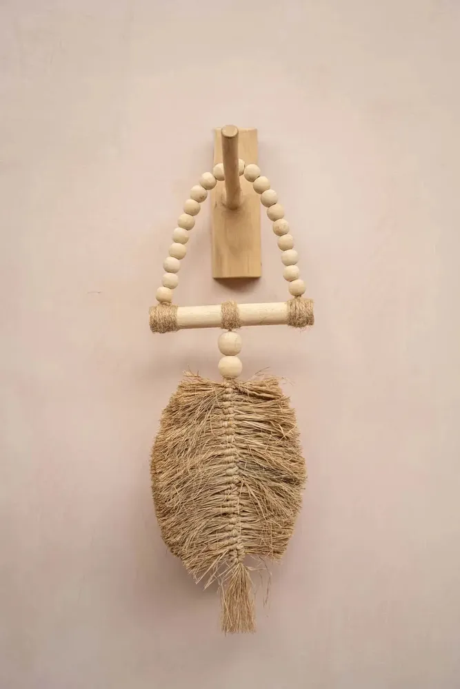 Objets de décoration - Le Raffia Triangle - BAZAR BIZAR LIVING