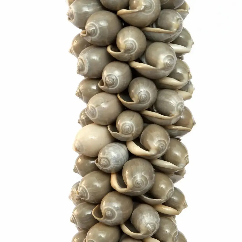 Decorative objects - The Shell & Cotton Tassel - Grey - BAZAR BIZAR LIVING