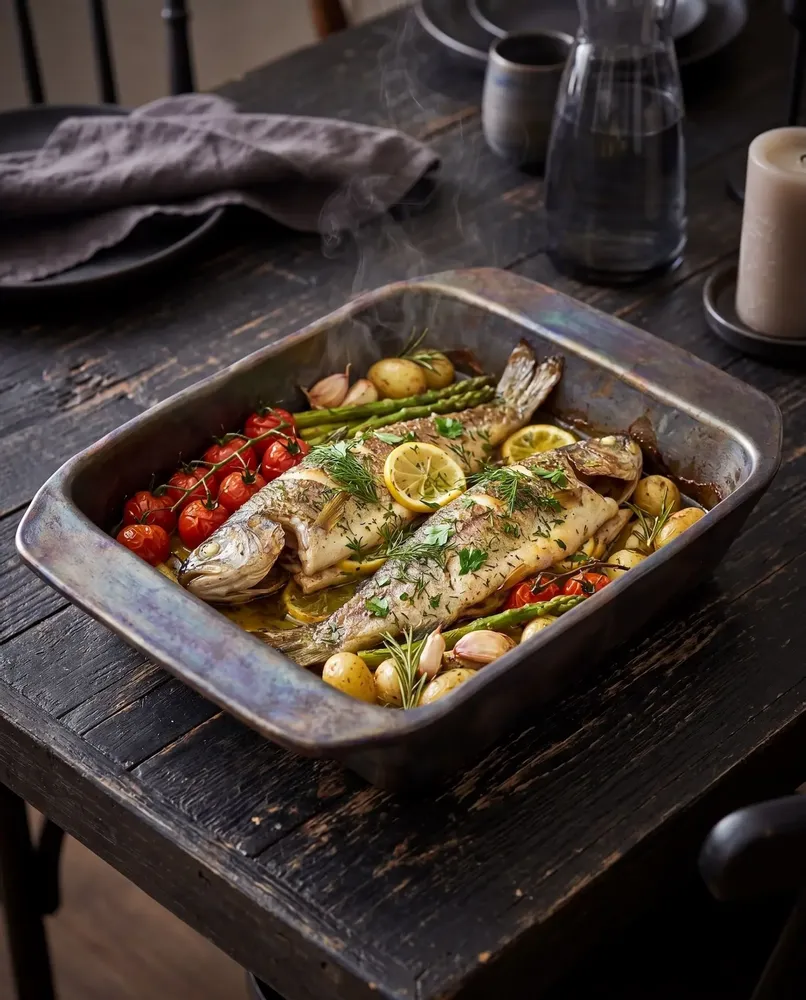 Platter and bowls - The Burned Oven Tray - Black - BAZAR BIZAR LIVING