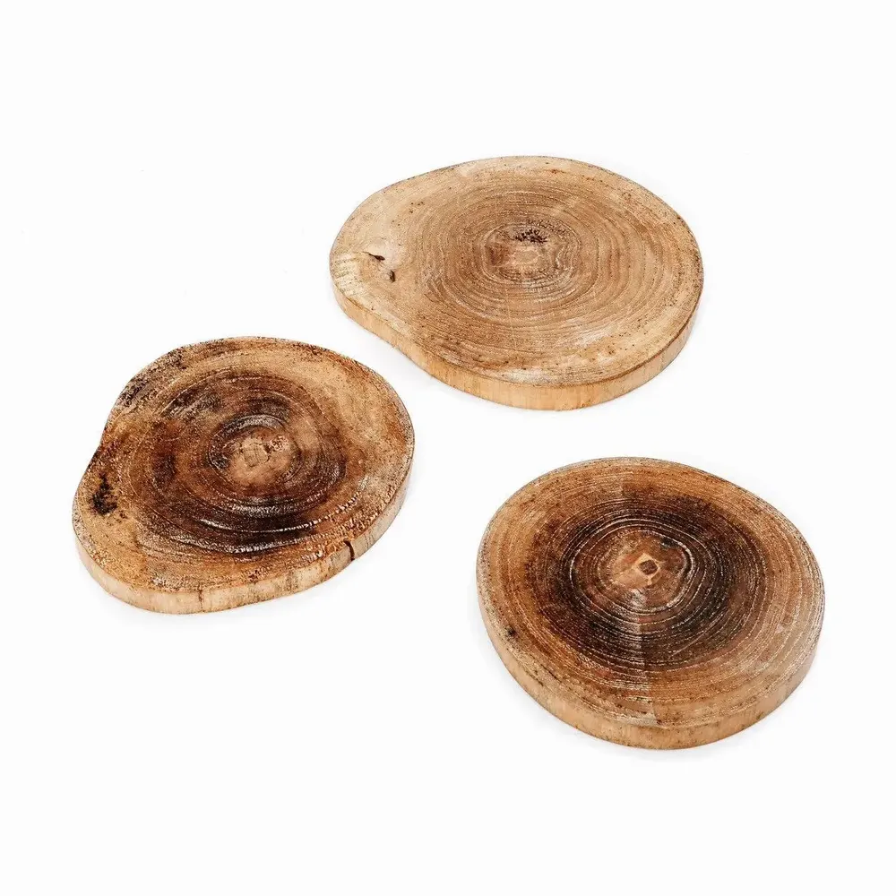 Placemats - The Teak Root Boho Coaster - BAZAR BIZAR LIVING