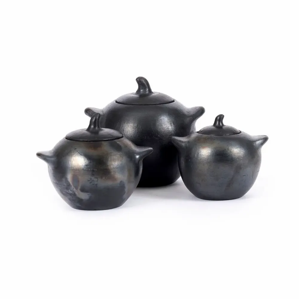 Platter and bowls - The Burned Jar - S - BAZAR BIZAR LIVING