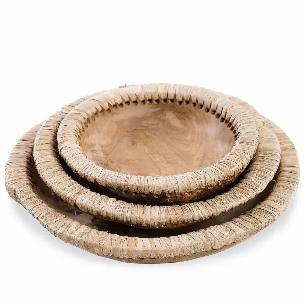 Platter and bowls - The Like Me Bowl - Natural - S - BAZAR BIZAR LIVING