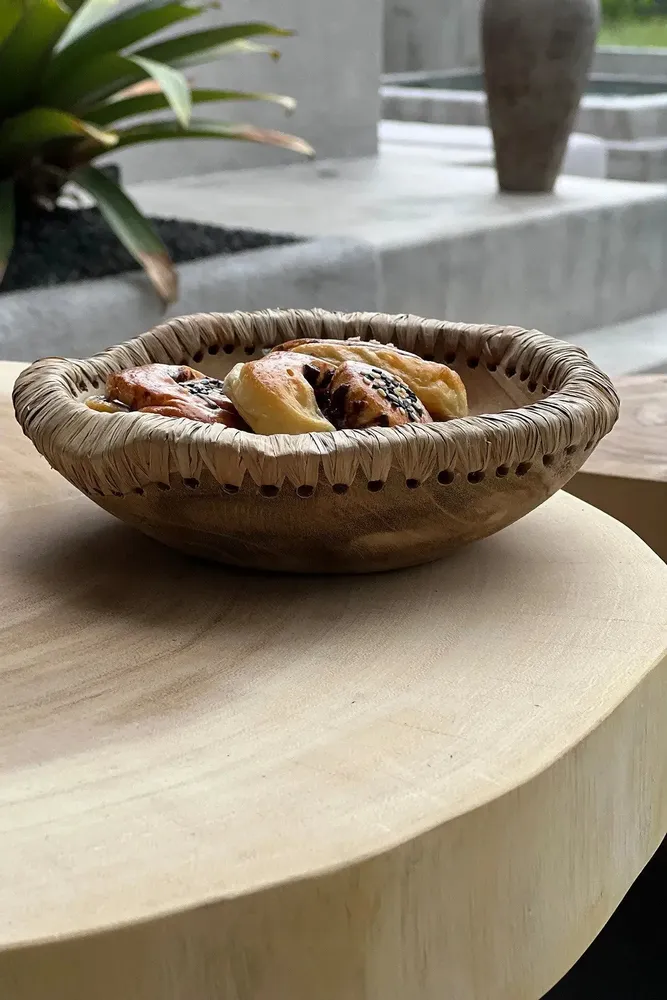 Platter and bowls - The Like Me Bowl - Natural - S - BAZAR BIZAR LIVING
