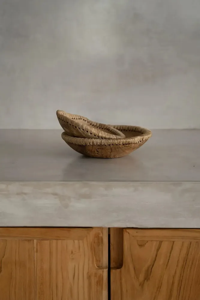 Platter and bowls - The Like Me Bowl - Natural - S - BAZAR BIZAR LIVING
