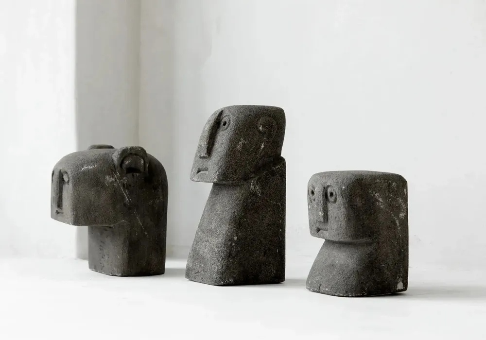 Sculptures, statuettes and miniatures - The Sumba Stone #18 - BAZAR BIZAR LIVING