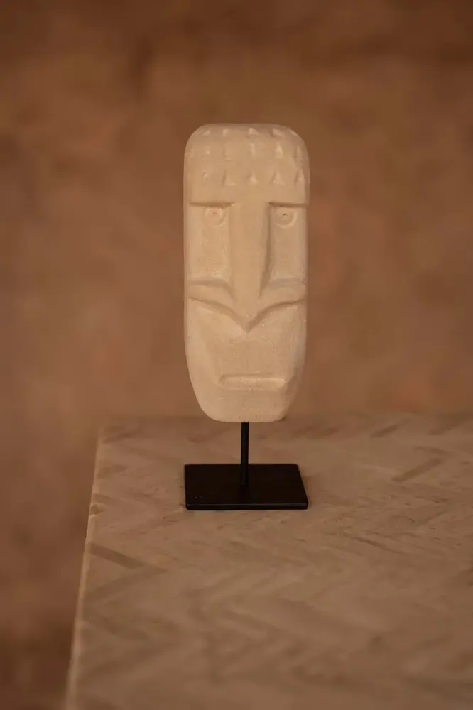 Sculptures, statuettes and miniatures - The Sumba Stone #20 on Stand - BAZAR BIZAR LIVING