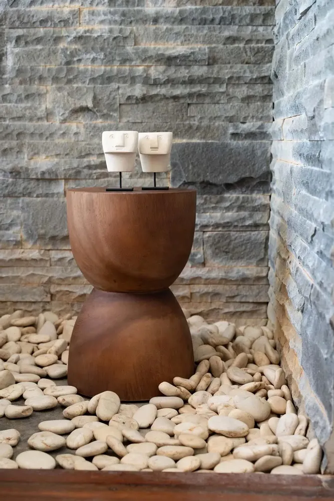 Sculptures, statuettes and miniatures - The Sumba Stone #23 on Stand - BAZAR BIZAR LIVING